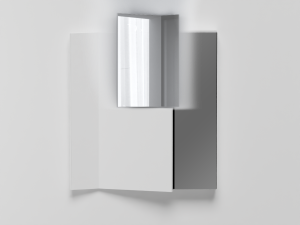 SPPANCL-IL+SPPAN-IL зеркало Pan с Боковой элемент – пенал, установка как левосторонняя, так и правосторонняя cielo Arcadia