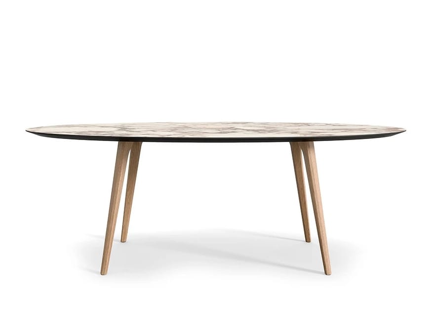 Овальный обеденный стол Novamobili REA ARCH-00108644