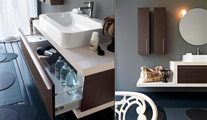 MG 11 MIRAGGIO Комплект мебели для ванной комнаты 196 см ARDECO Ardeco S. R. L MARAGGIO 7997 - Вид №2