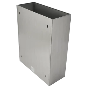 Контейнер для мусора BXG TCW-24LA, настенный, 24 л, сталь, цвет хром