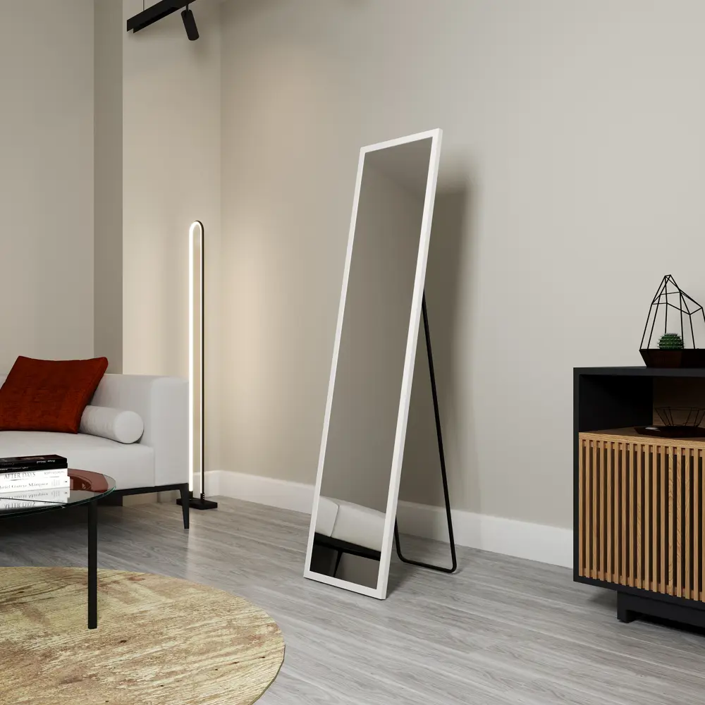 Декоративное зеркало Continent Альпы прямоугольное 41x161 см МДФ белое STLM-2034162 - Вид №3