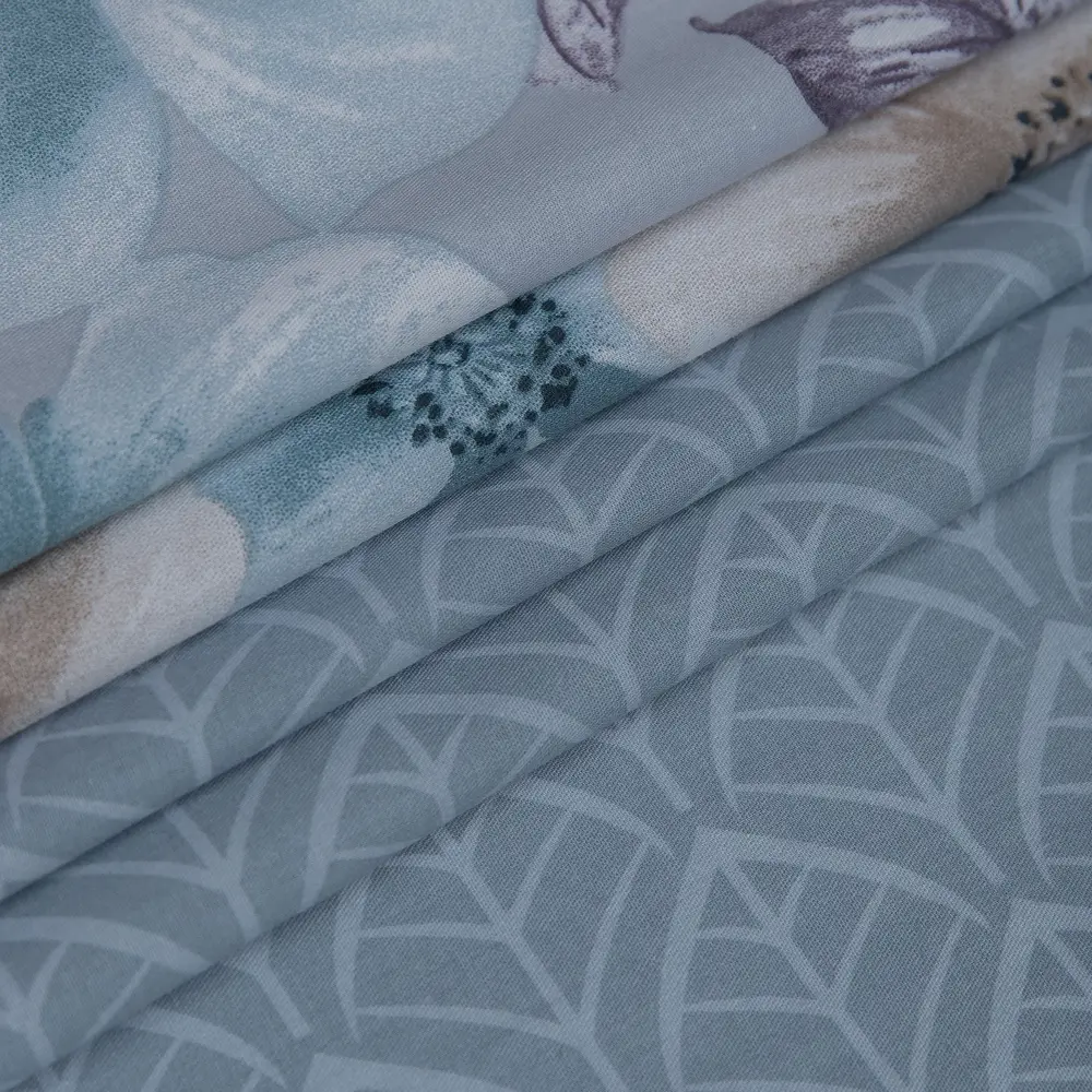 Комплект постельного белья Eclair Флоренс двуспальный сатин разноцветный STLM-2079752 - Вид №1