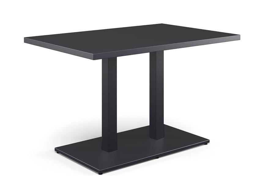 Стальной прямоугольный садовый стол emu круглый ARCH-00112981