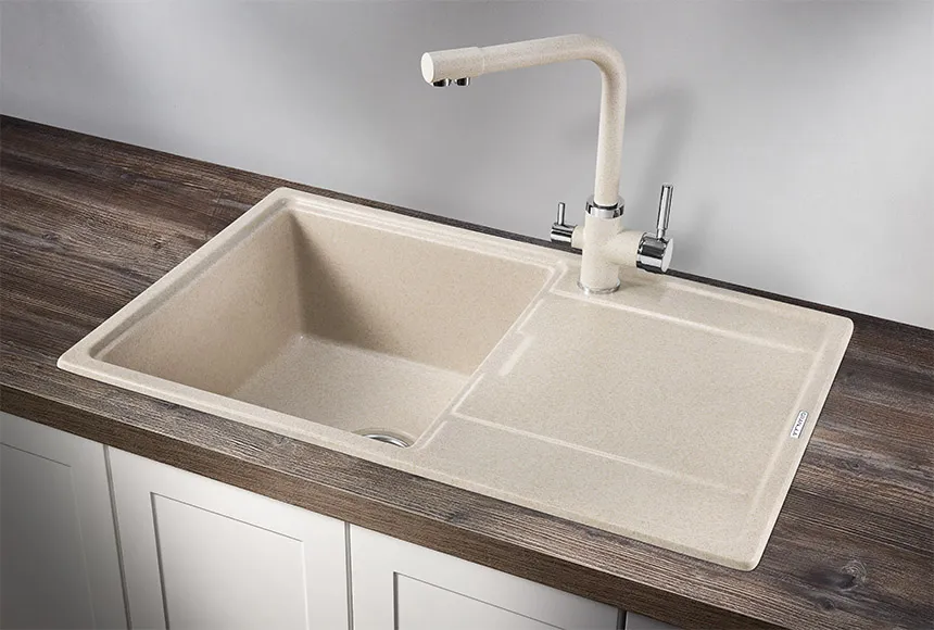 7804, ПИРИТ, кухонная мойка, кварц GRANULA 7804-ST194
