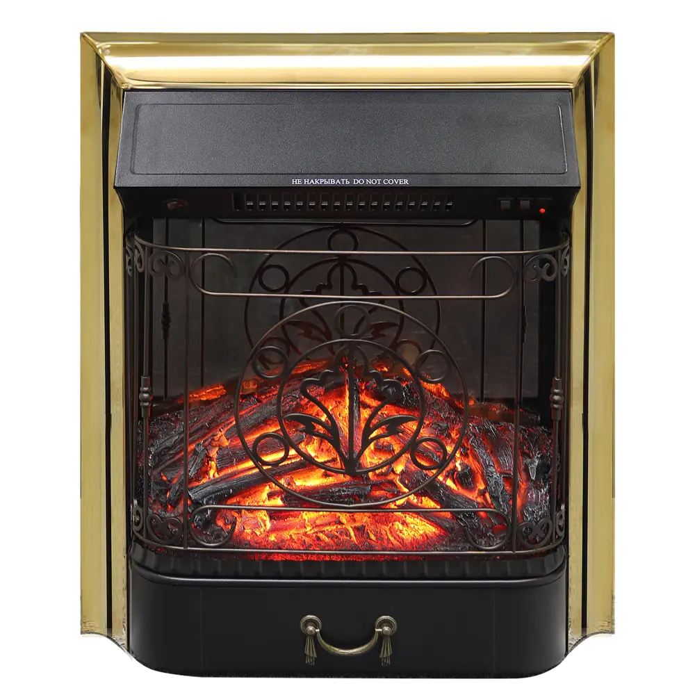 Камин электрический Majestic FX M Brass, 2000 Вт Santreyd STLM-2044044