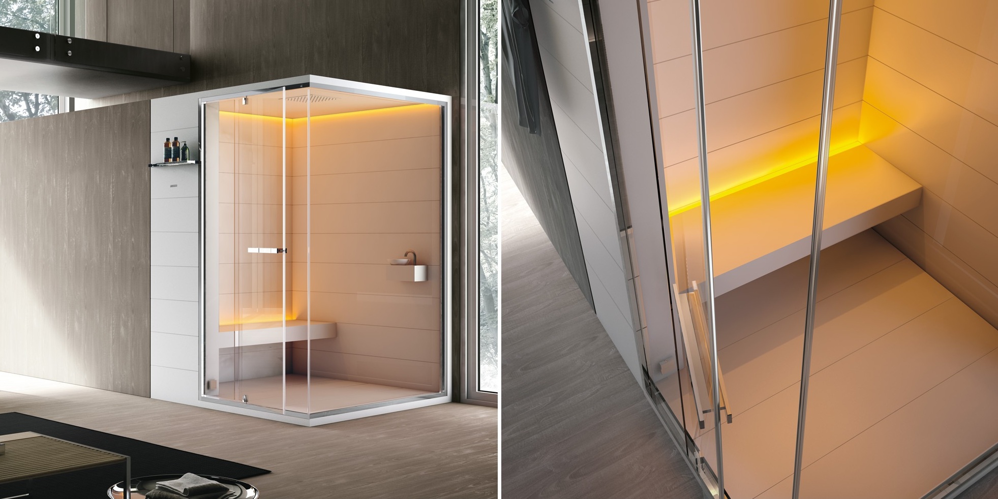 Домашний хамам 150x120 Ghibli Gruppo Geromin SSAGH4A4DS - Вид №1