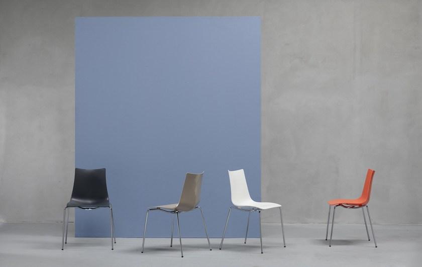 SCAB DESIGN Штабелируемый стул из технополимера Zebra tecnopolimero sun-id-1427122 - Вид №4