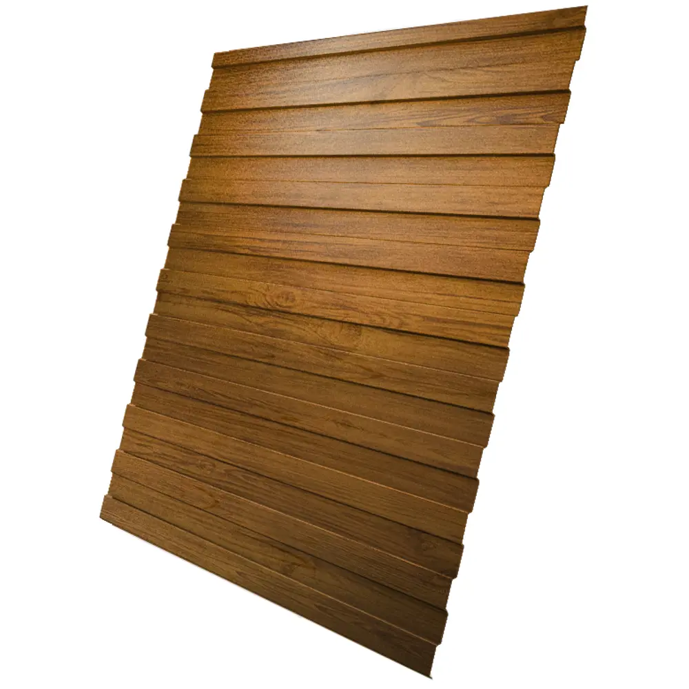 Профнастил 8А 1200х2000 мм принт золотое дерево Santreyd STLM-2071245 - Вид №1