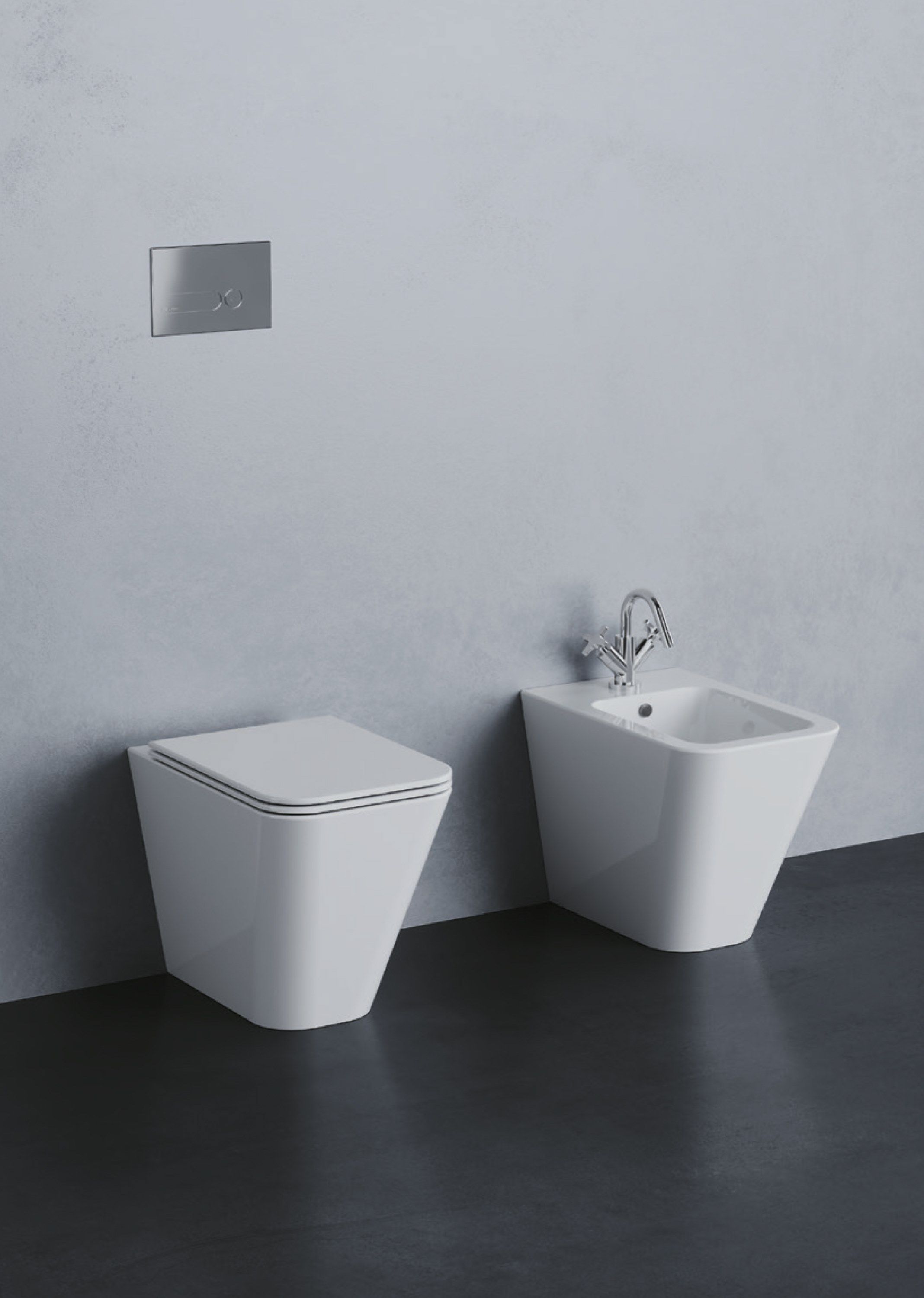 Напольный керамический туалет Azzurra Ceramica Сборка ARCH-00096650 - Вид №2