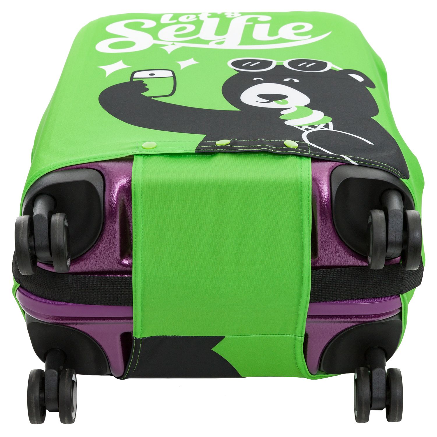 EBH616-S Чехол для чемодана малый Lets Selfie Eberhart  - Вид №3