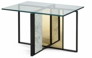 Roche Bobois Прямоугольный стеклянный журнальный столик Trame