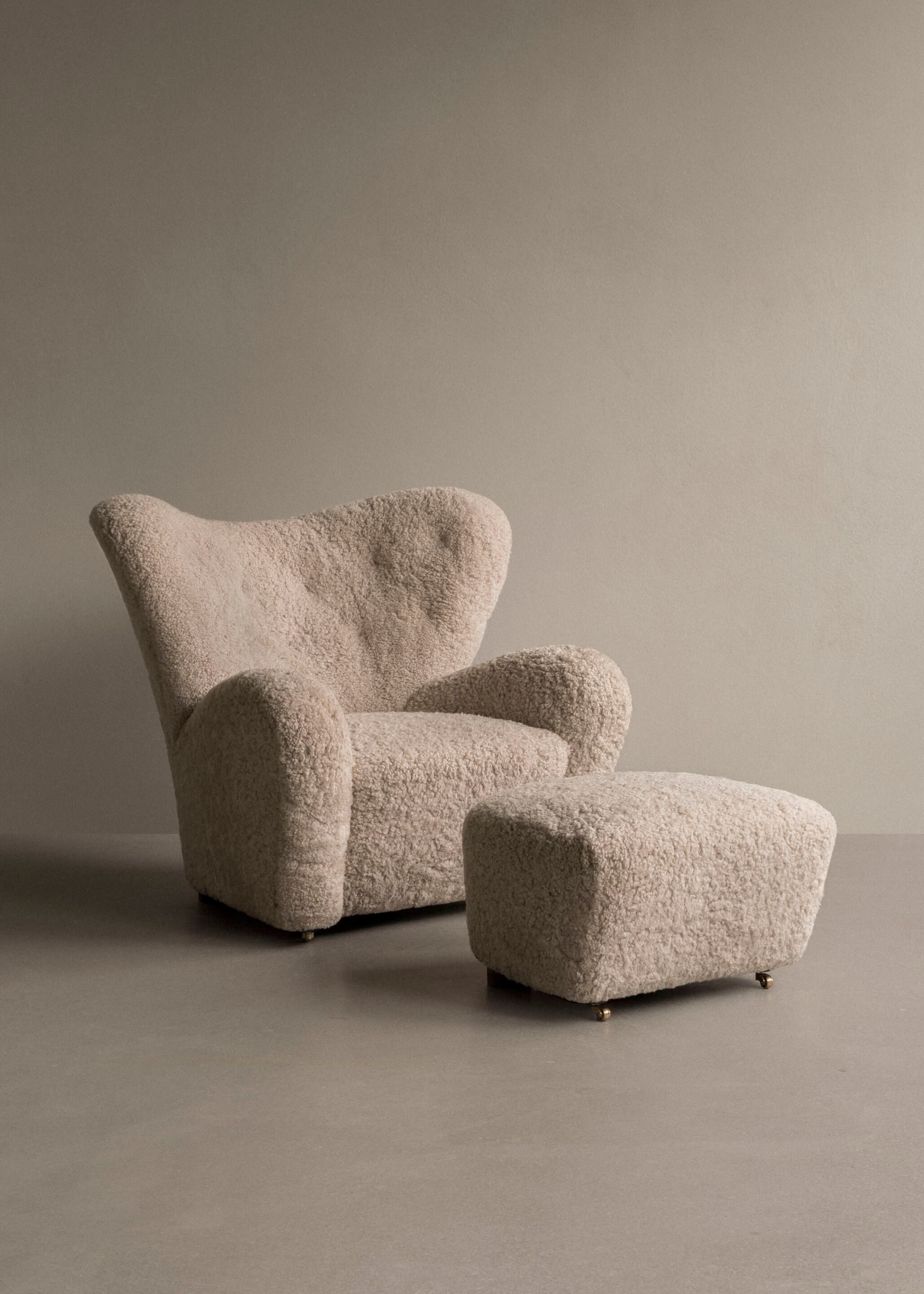 Подставка для ног из овчины Audo Copenhagen The Tired Man ARCH-00124499 - Вид №5