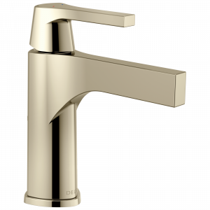 574-PNLPU-DST Смеситель для ванной с одной ручкой - меньше всплывающих окон Delta Faucet Zura Полированный никель
