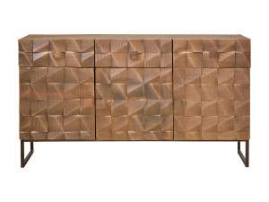 Бронзовый шкаф с распашными дверями