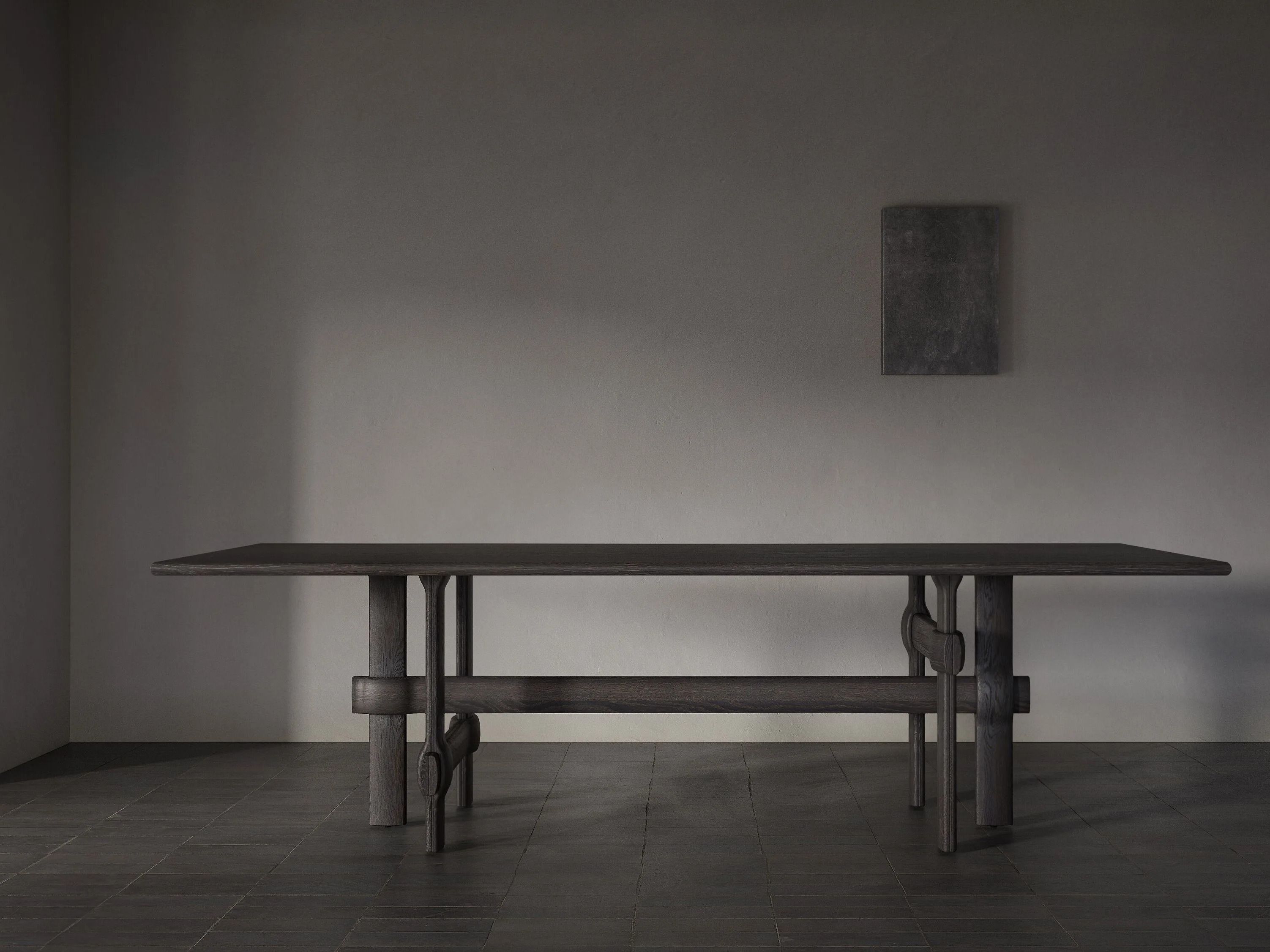 Прямоугольный дубовый стол District Eight KNOT ARCH-00055791 - Вид №4