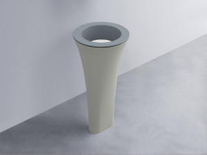 AMLA45-BR+AMPILT-BL+AMCOLT-PM Раковина Amedeo Tondo отдельностоящая cielo Enjoy + Amedeo