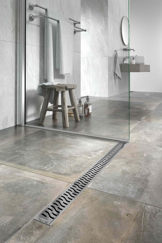 Водоотводящий желоб ALPEN Harmony ALP-350HN1 с рамкой  - Вид №3