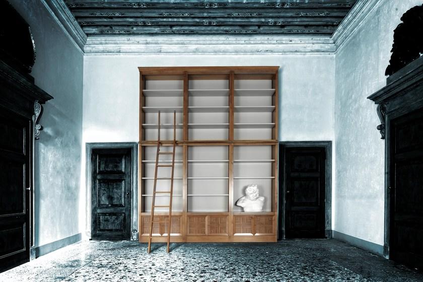 Morelato Модульный книжный шкаф из вишневого дерева  Art. fs3012339  - Вид №1