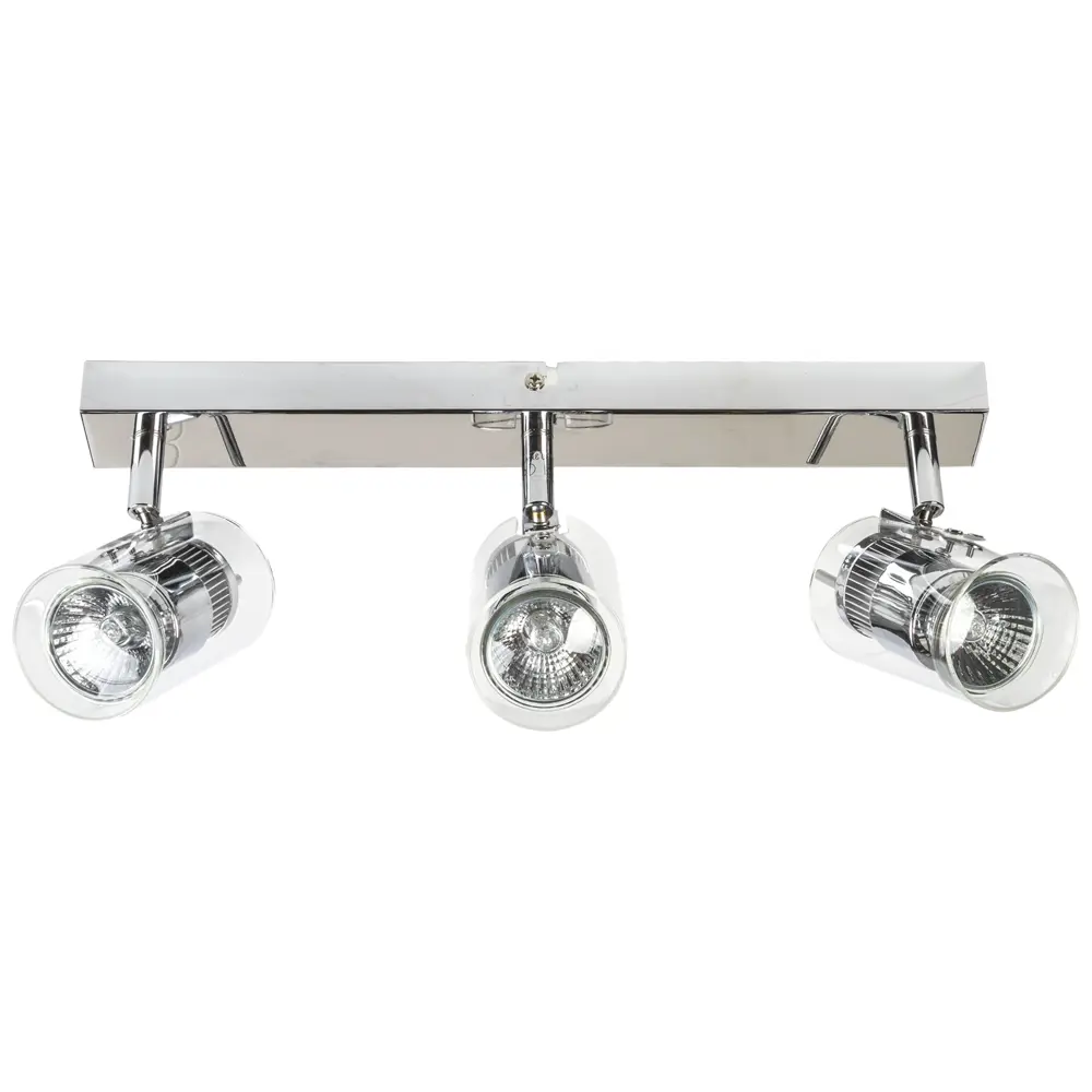 Спот Yang 3xGU10x50 Вт, стекло, цвет хром Santreyd STLM-2160021