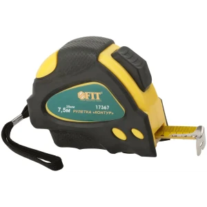 Рулетка Fit Контур, с автостопом, 7.5 м x 25 мм 83847295 STLM-2084635