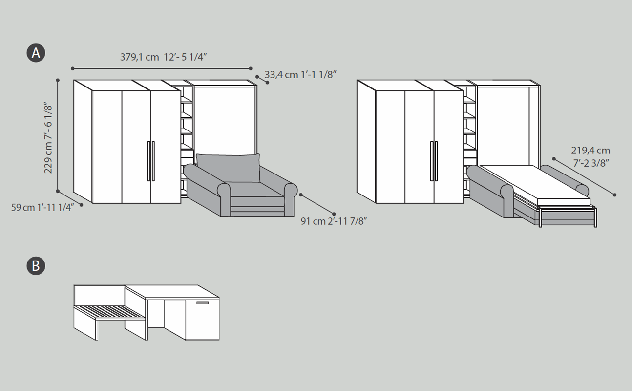 Композиция из модулей  TUMIDEI 274  - Вид №2