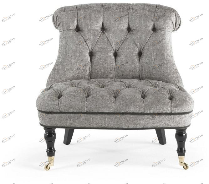 Gianfranco Ferré Home Кресло из ткани с тафтингом на колесиках sun-id-1431096