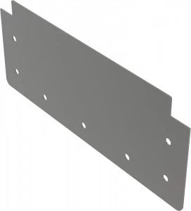 Торцевая заглушка для коробчатого желоба AISI 304