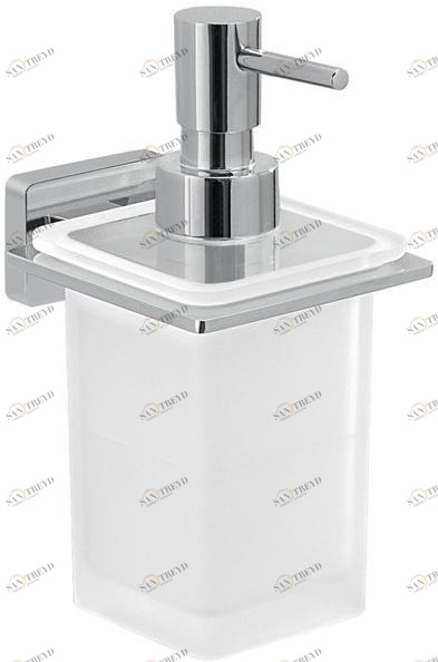 GEDY Дозатор мыла со стеклянной стенкой Atena 4481