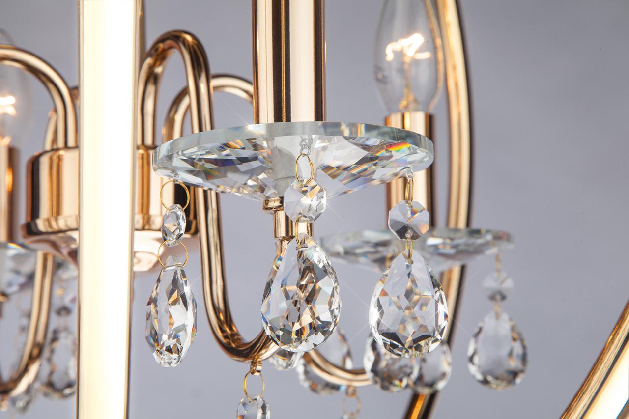 Подвесная люстра Bogates Atlas 418/8 Strotskis BOGATES ДИЗАЙНЕРСКИЕ, ATLAS, ШАР 187053 Белый  - Вид №3