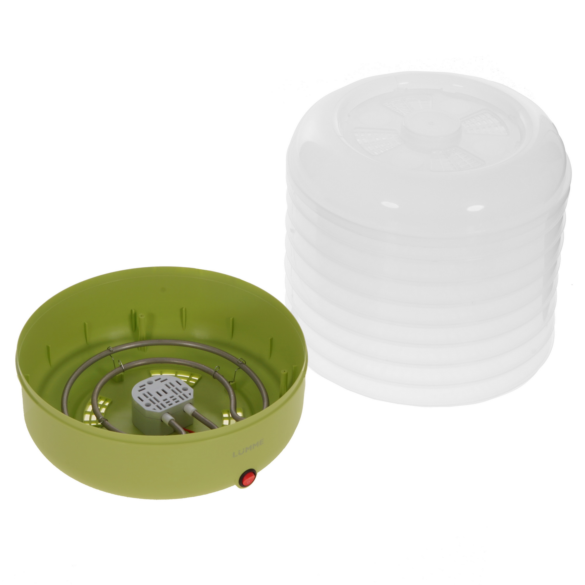 5315183 Сушилка для овощей и фруктов LUMME LFD-108PP зеленый STDN-0057446 - Вид №4