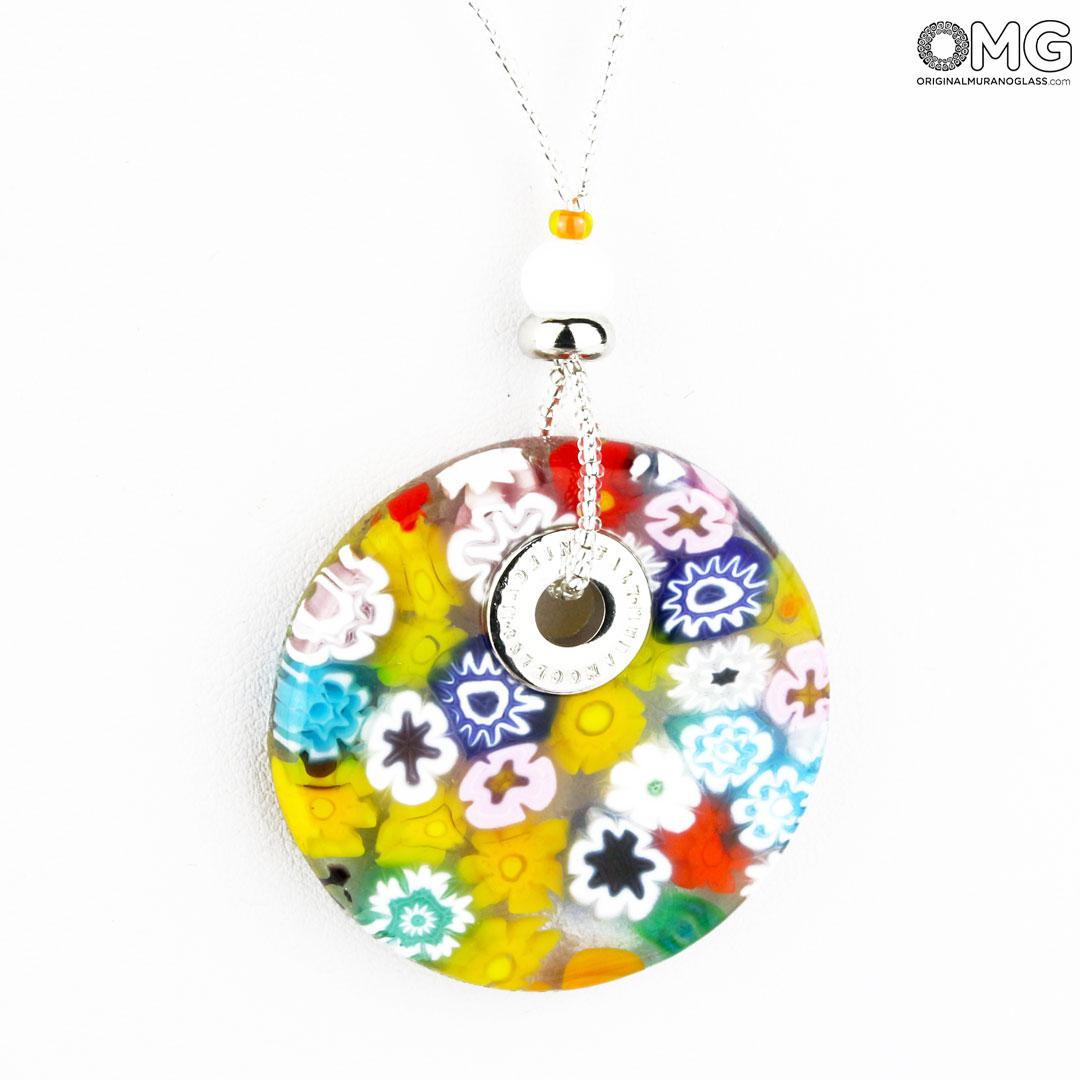 3313 ORIGINALMURANOGLASS Ожерелье с подвеской Велия - Original Murano Glass OMG 52 см  - Вид №1