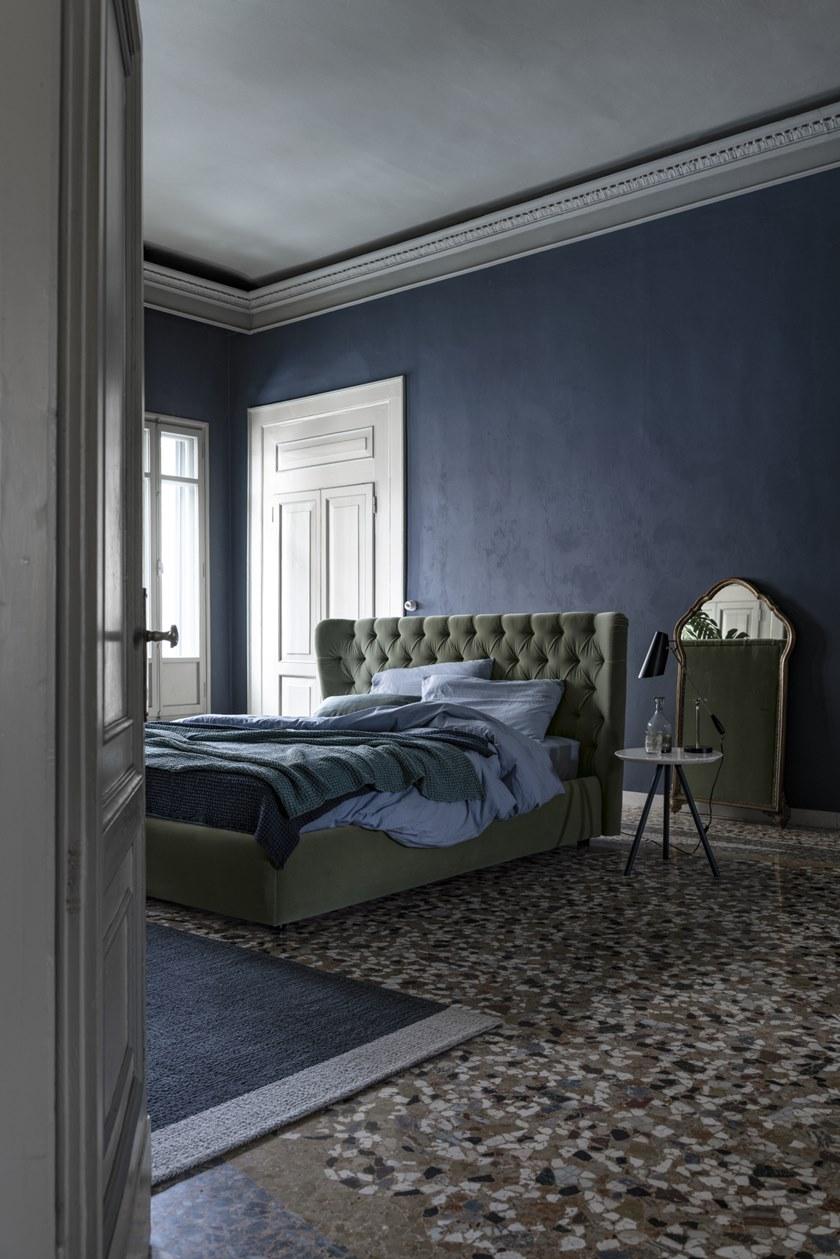 Bolzan Letti Кровать-контейнер с изголовьем капитоне Selene sun-id-1423296 - Вид №6