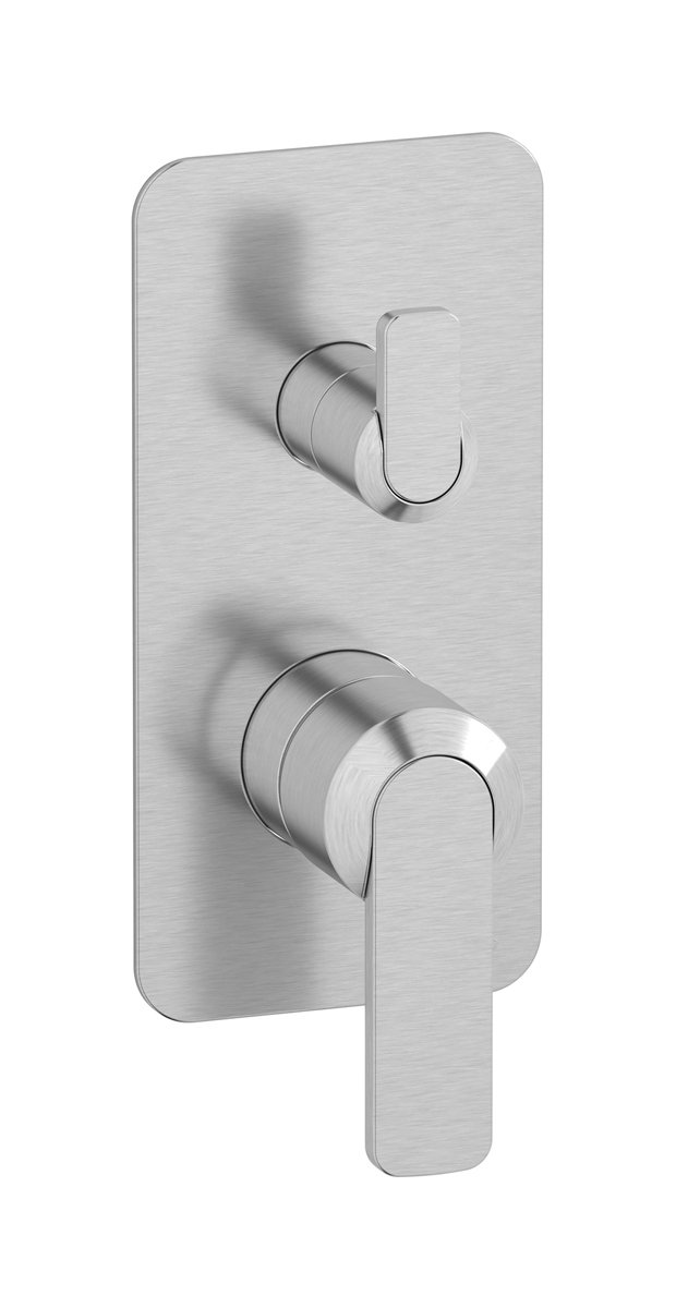 Встроенный смеситель для душа с двухходовым дивертером WE ARE IB c6310ss Brushed Nickel C-67