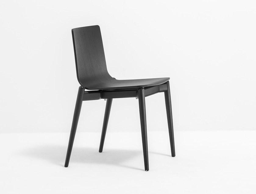 Pedrali Штабелируемый деревянный стул Malmö 390 - Вид №7