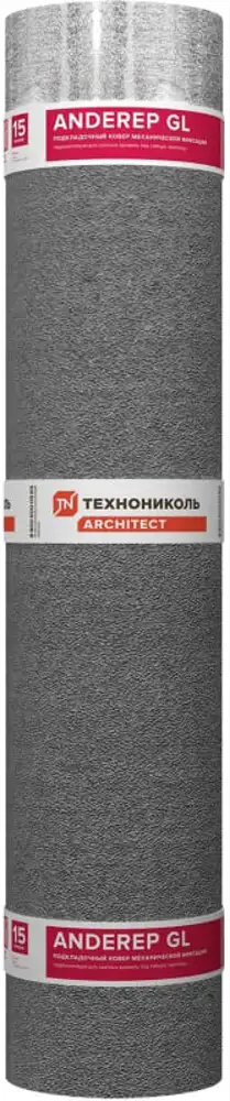 ТЕХНОНИКОЛЬ Anderep GL Light - подкладочный ковер для надежной кровли 15 м² 83624006