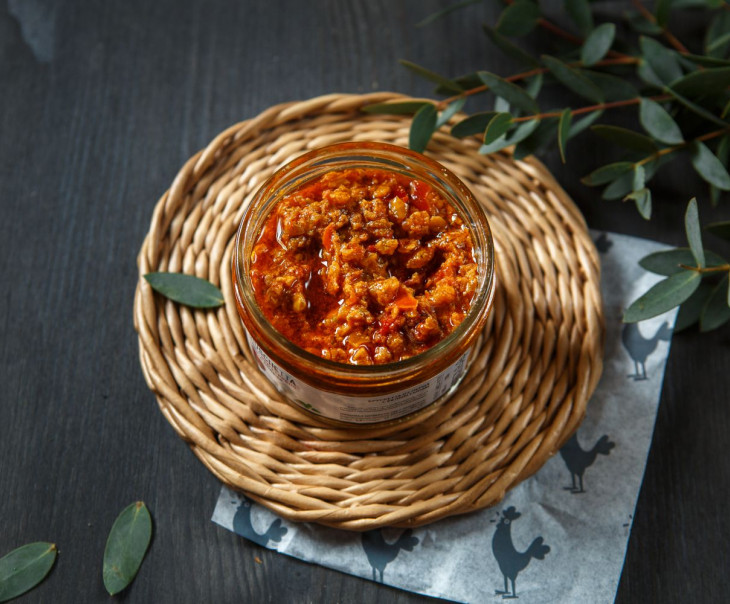 8396 Брускетта из перца с белым сыром Вкусляндия  - Вид №1