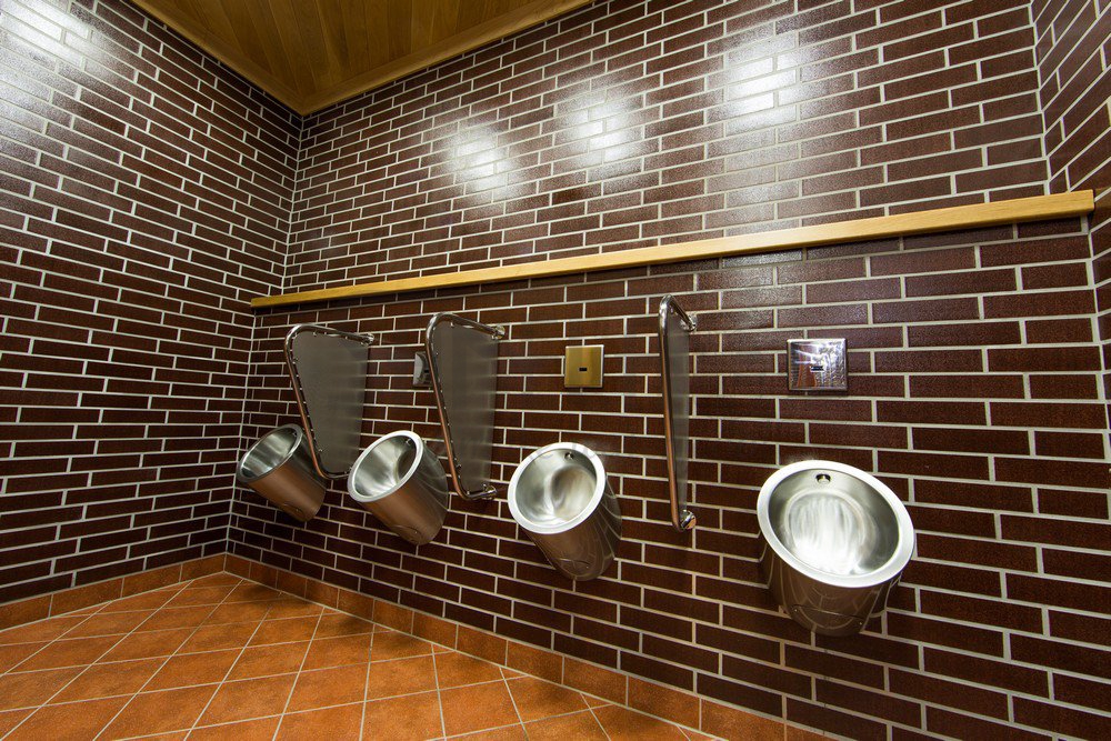 91090 Антивандальный нержавеющий подвесной писсуар SANELA  - Вид №2