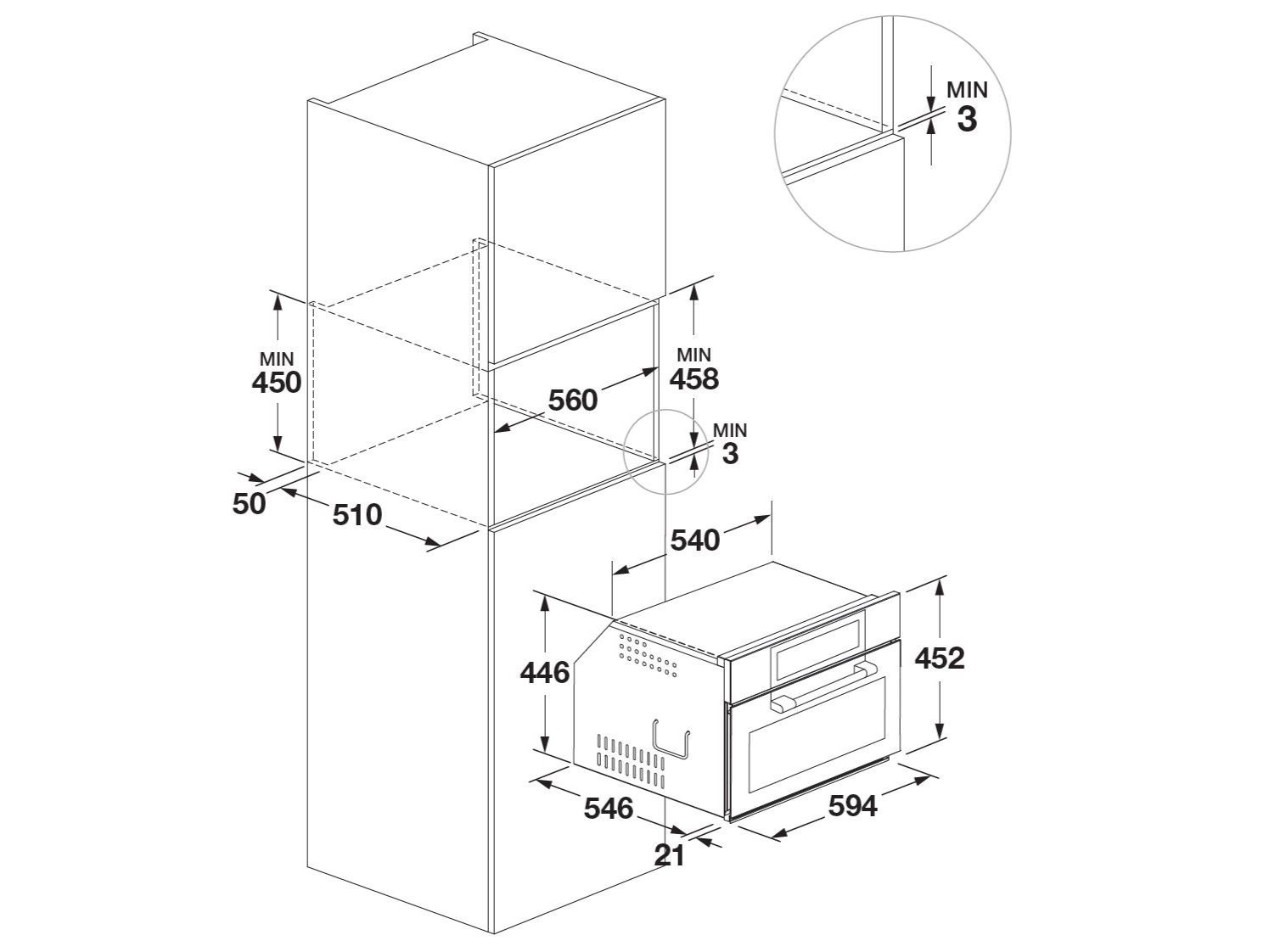 Встраиваемая микроволновая печь с электронным управлением Fulgor Milano Cluster Concept ARCH-00003048