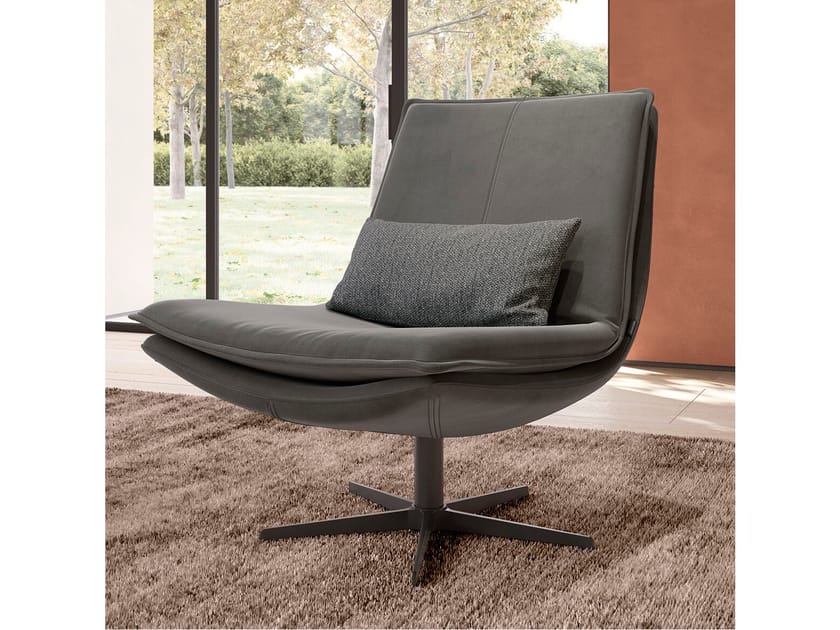 Тканевое вращающееся кресло Febal Casa PARKER ARCH-00011753