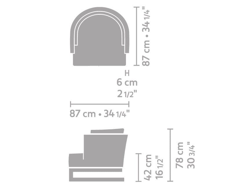 Кожаное кресло Linteloo Маттерхорн ARCH-00128966 - Вид №4