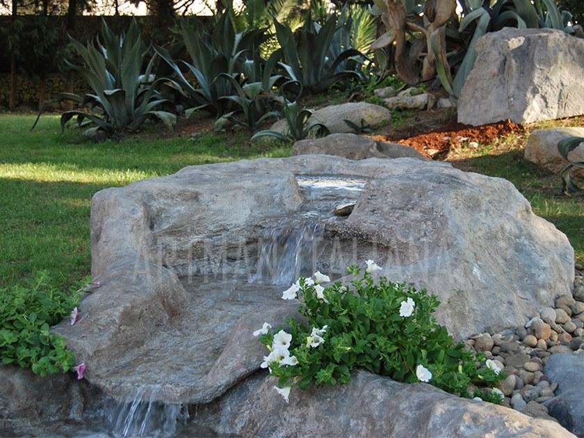 ARTMAN ITALIANA Реконструированный каменный фонтан с водопадом Cascate e laghetti sun-id-1425809 - Вид №1