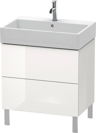 LC677607979 L-Cube Тумбочка напольная Орех натуральный, декор Duravit - Вид №2