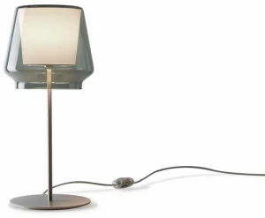 millelumen Настольная лампа из алюминия и стекла Aleve