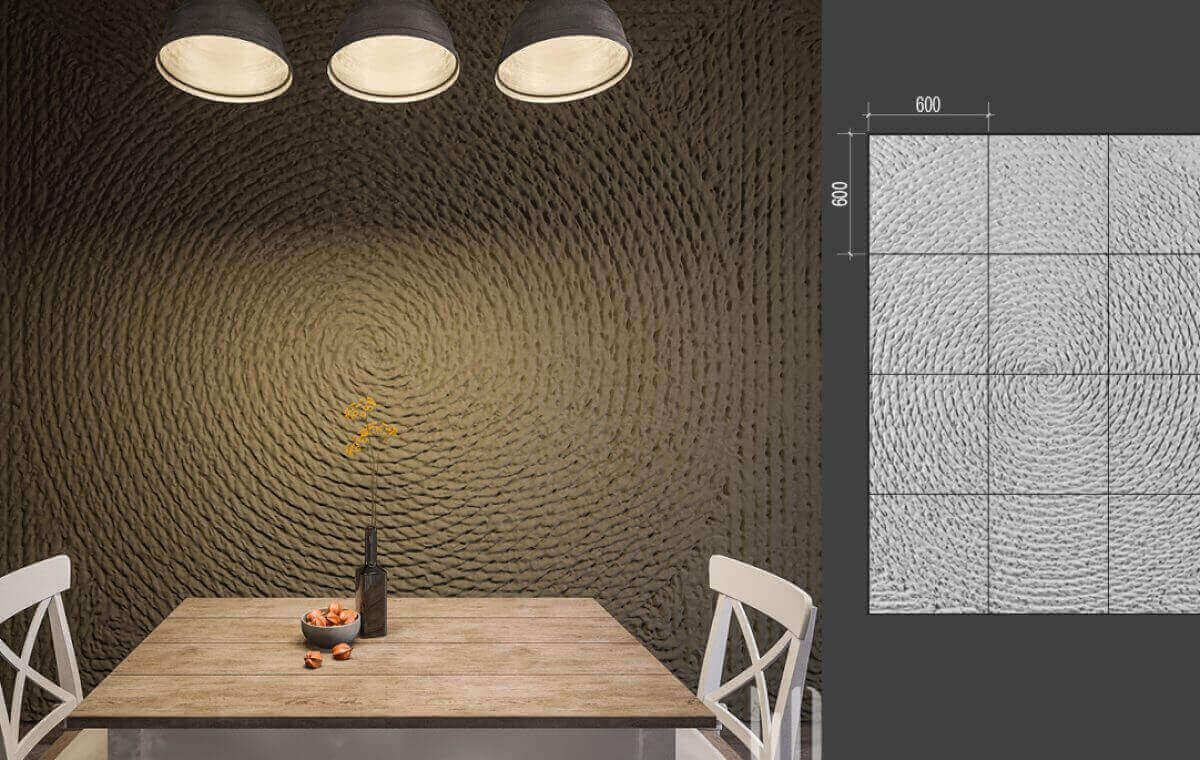B-25 SPIRAL LAB.Space Барельеф B-25-1 - Вид №1