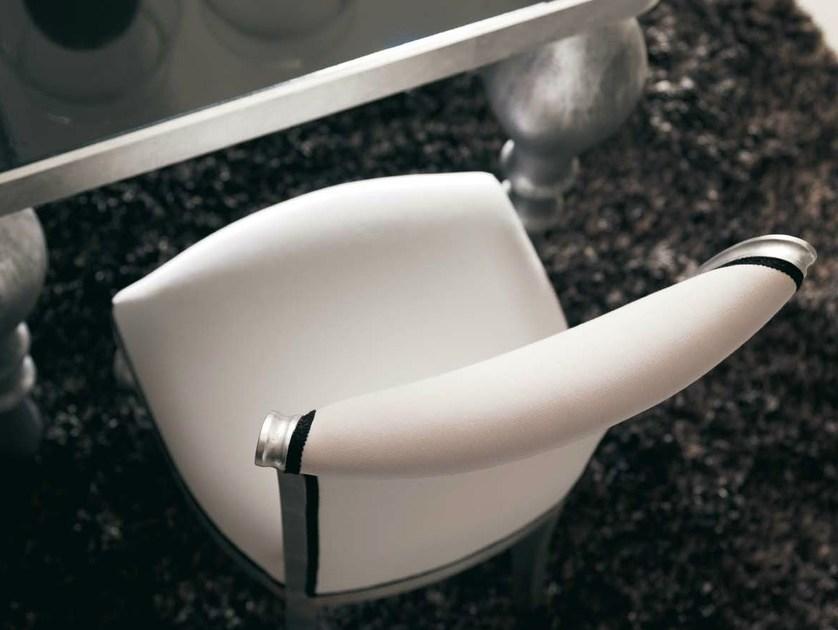 CorteZari Мягкое кресло из ткани с высокой спинкой Zoe gold sun-id-1409591 - Вид №4