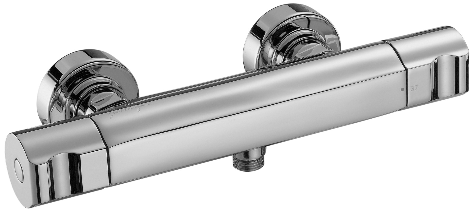 E10872-CP Смеситель для душа термостатический однорычажный настенный JACOB DELAFON SINGULIER