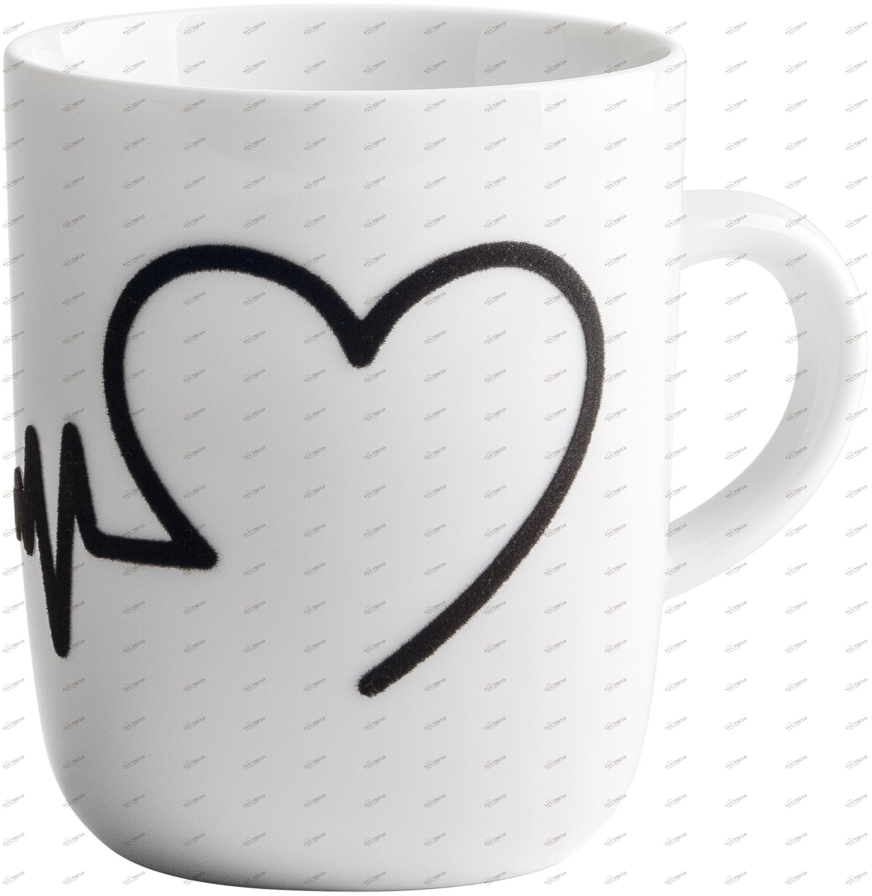 575335A27231C Pronto чашки 0,35 л сенсорный! злое сердце Kahla-porzellan 