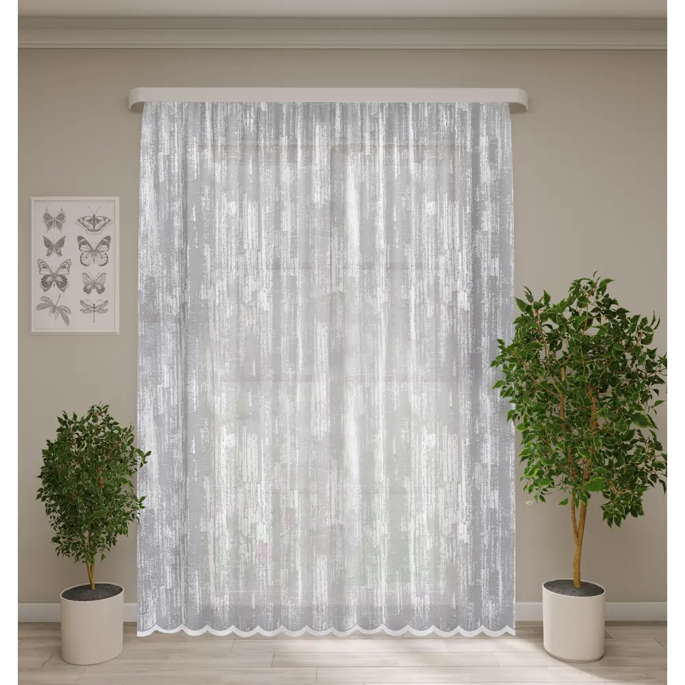 Тюль Santreyd Dain на шторной ленте 250x260 см 89380037 STLM-1519942