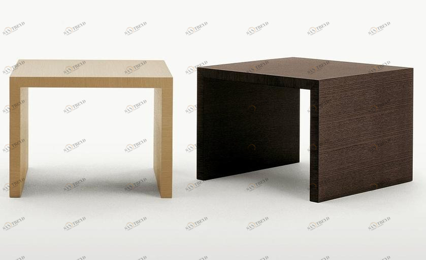 Maxalto Квадратный деревянный журнальный столик Arkè sun-id-1499374