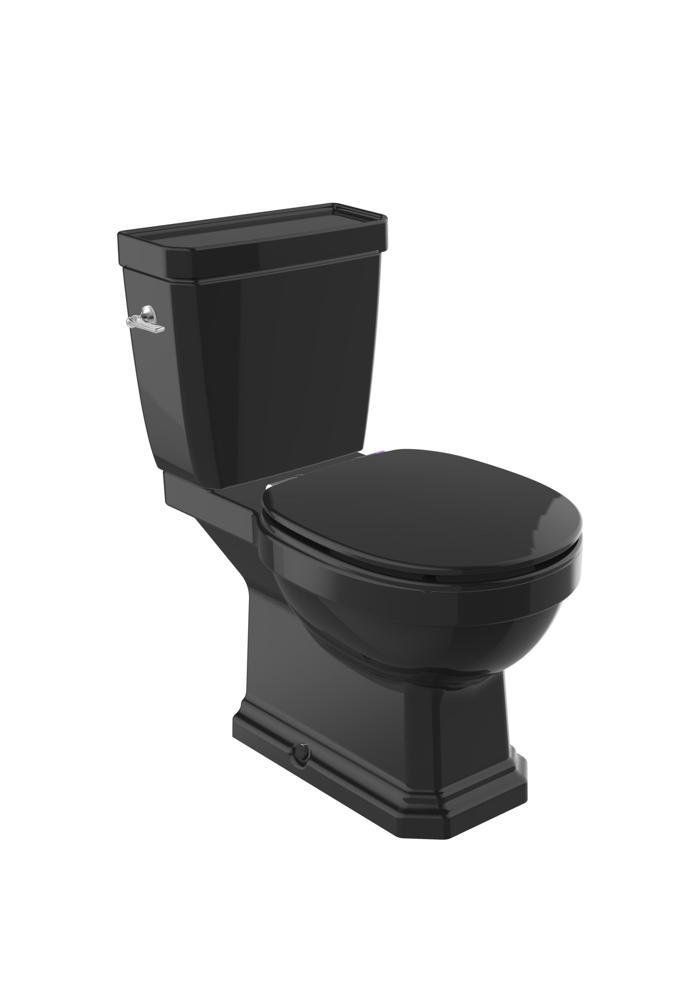AZ420A1560 Полный безободковый унитаз с двойным выпуском (включает чашу, нижний бачок для кормления и мягкую крышку) ROCA Carmen